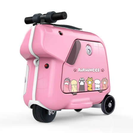 กระเป๋าเดินทางไฟฟ้า Airwheel SQ3 สีชมพู